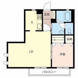 御着駅 徒歩26分 2階の物件間取画像